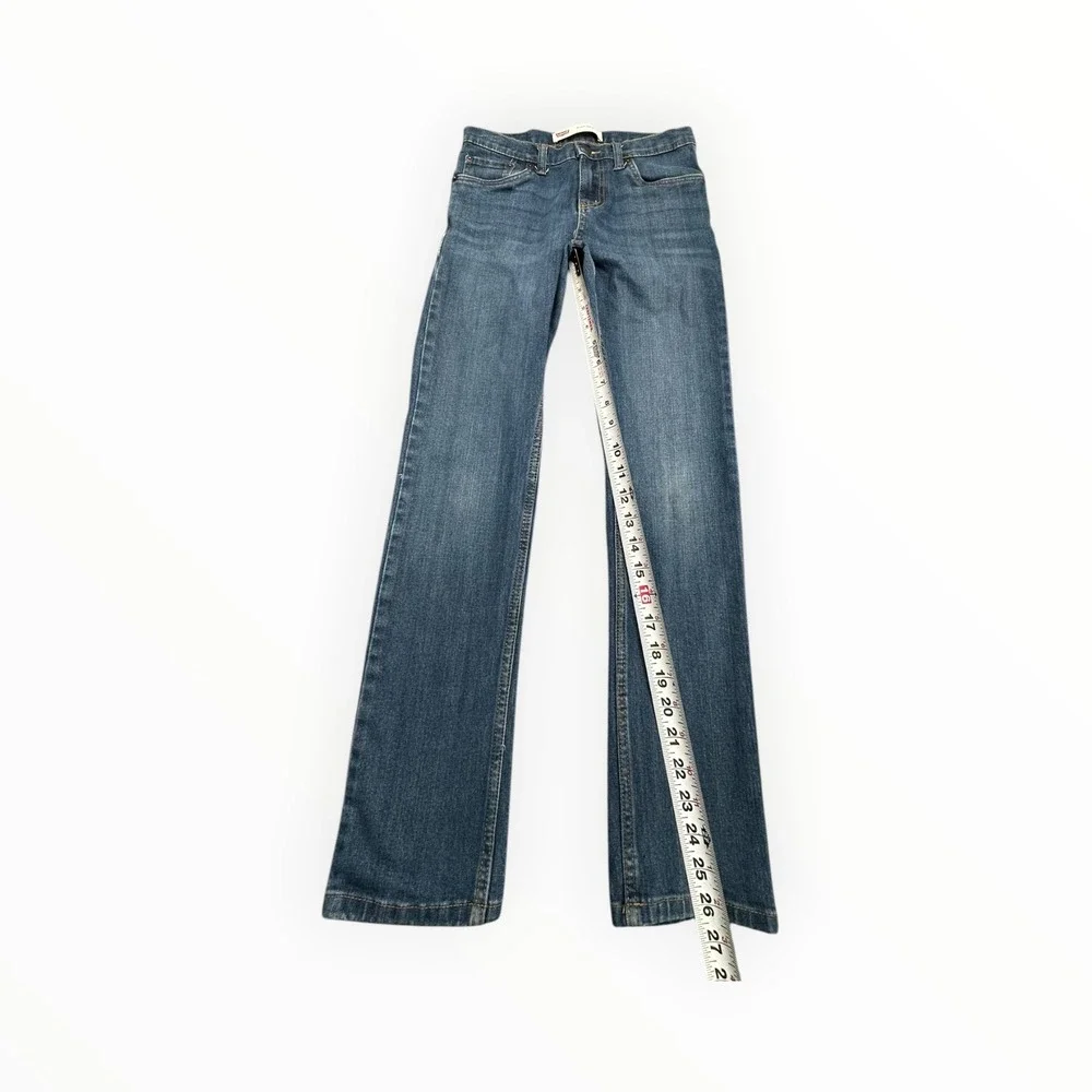 Levi's Jeans Boys 14 Reg Blue 510 Skinny‎ W27 L29 Medium Wash Denim Stretch